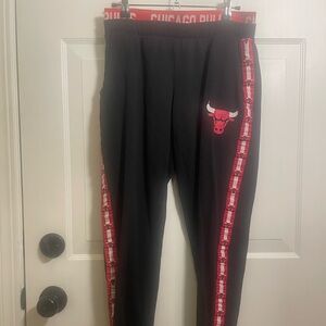 NBA Chicago Bulls Black Leggings